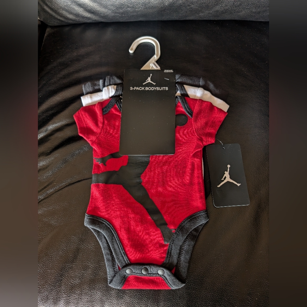 NWT Jordan Onesie 3 Pack